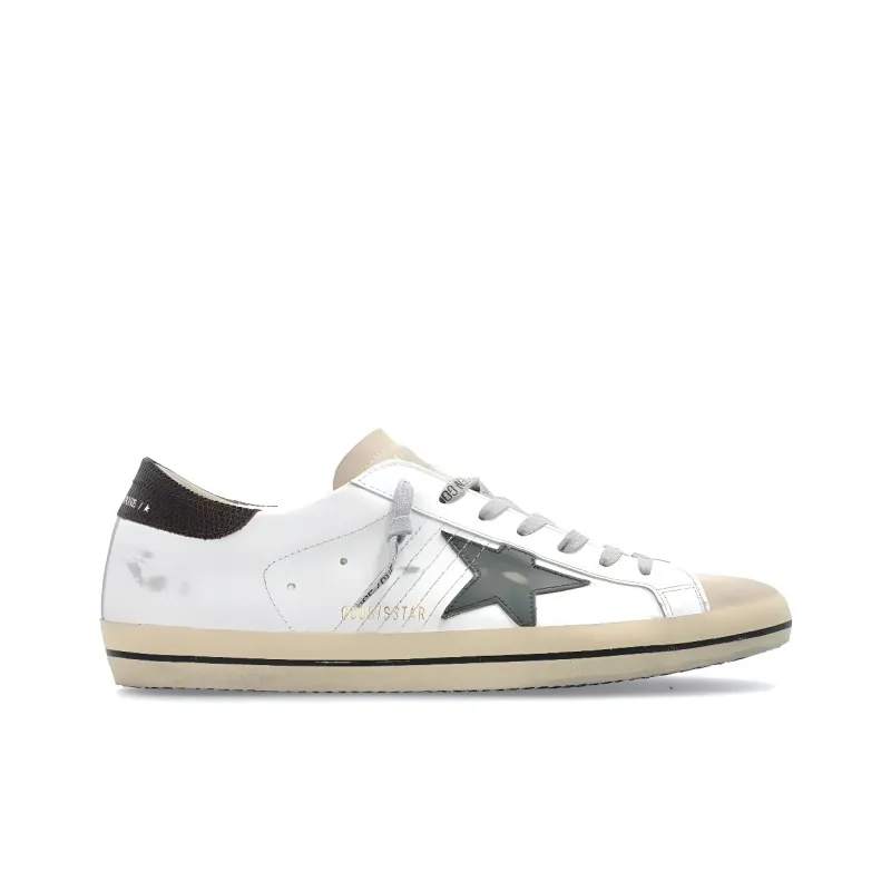 Golden Goose Super Star White Seedpearl Green-1
