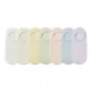 [7 Pack/7A Antibacterial Anti-Slip]White+Milk White+Yellow+Green+Orange+Blue+Purple