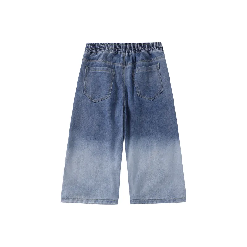 SAME FLOW Denim Shorts Unisex-8