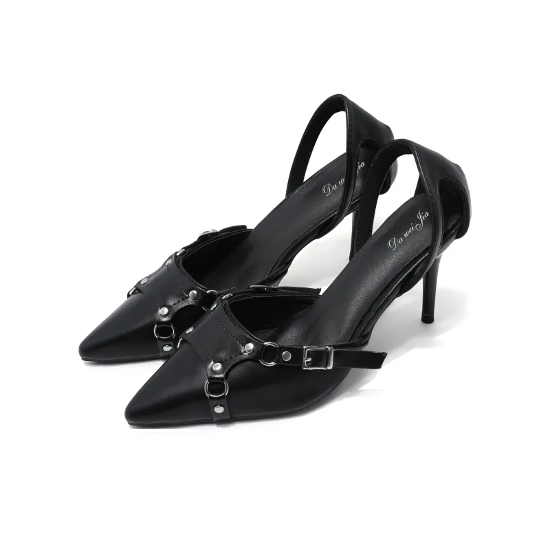 Dawei's House Slim Heel High Heels Women's Gift Box Set-17