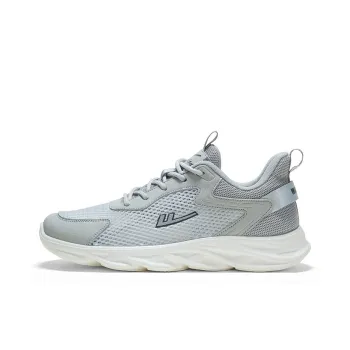 WARRIOR Running Shoes Men Low Top Gray