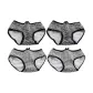 Zebra Print *2+Leopard Print *2 (4 Pack)