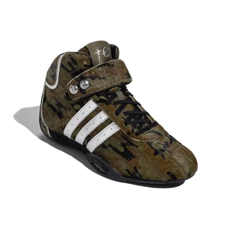 THUG CLUB x Adidas Originals ADIRACER Anti Slip Wear Resistant High Top Training Shoes Unisex Green-3