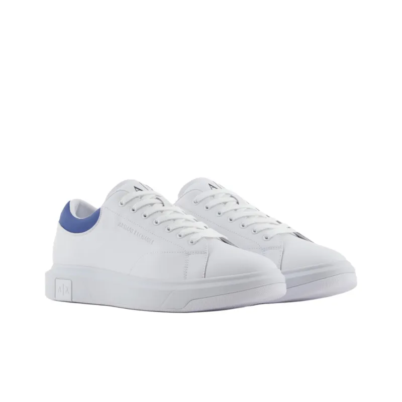 ARMANI EXCHANGEAE Low Top Skateboard Shoes Men's Blue-2