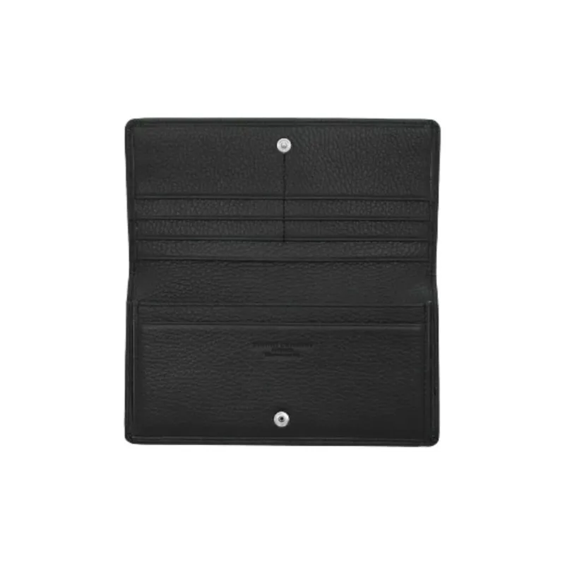GIANNI CHIARINI Leather Wallet Women's Black-4