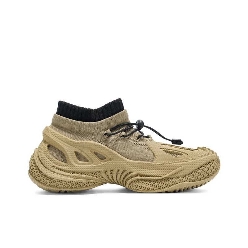 TELENT Shock Absorbers With Slip Resistant And Abrasion Resistant Properties High Top Casual Shoes Men's-9