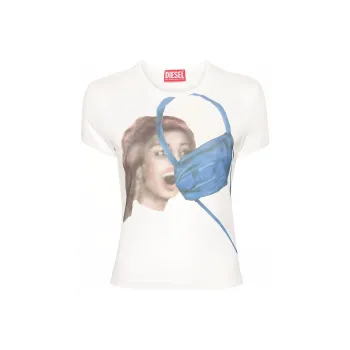 DIESEL T Shirts Women's White