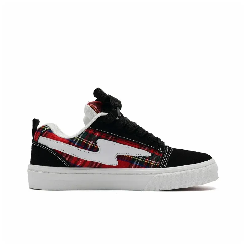 T628 Slip Resistant, Abrasion Resistant, Lightweight, Breathable Low Top Skateboard Shoes Unisex-61