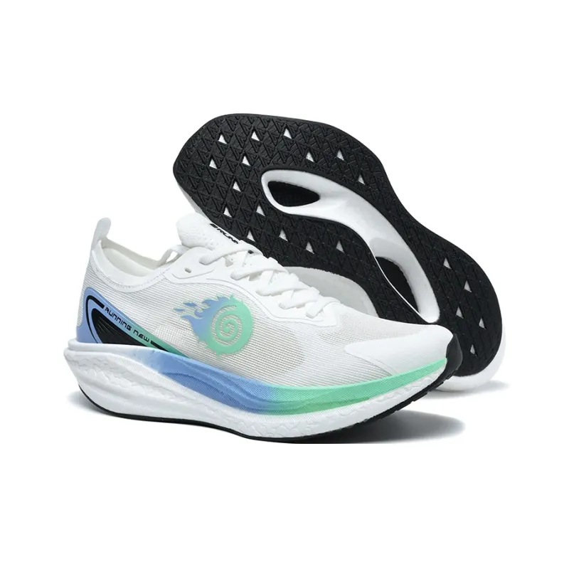 AVJV Running Shoes Unisex Low Top Blue-3