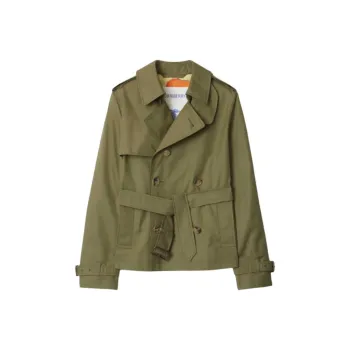 Burberry Jackets & Coats Women's Green