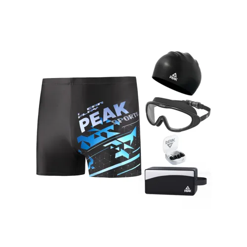 PEAK Swimming Equipment Sets Black Silver