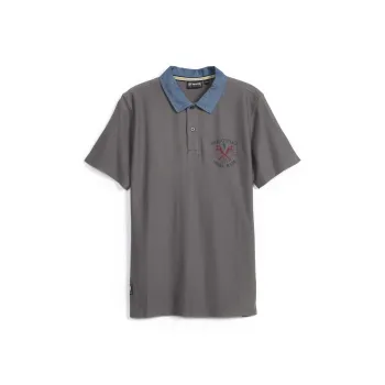 MCS Polo Shirts Men Gray Z5