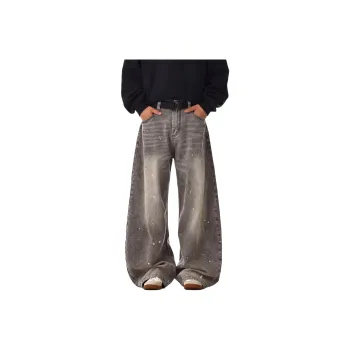 DUATOGE Jeans Men Smoke Gray-