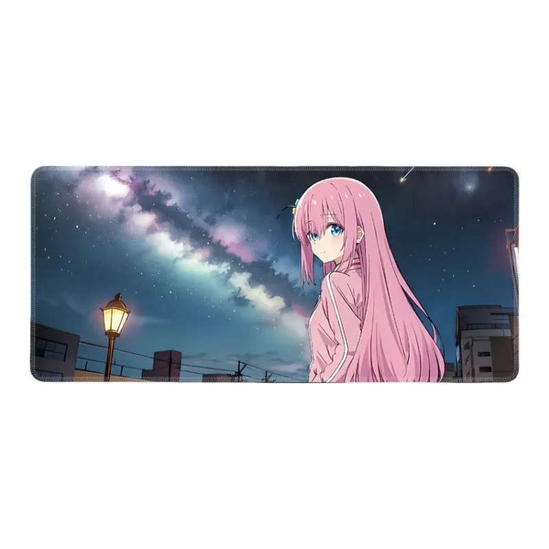 DANYIN Extra Large Bocchi The Rock! Bocchi Chan Computer Keyboard Pad Men's Anime Gaming Mouse Pad Desk Mat Mouse Pads-15