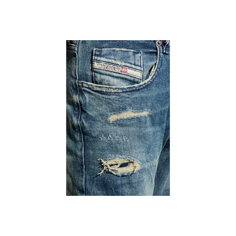 DIESEL Ripped Jeans-1