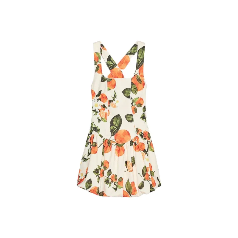 ZARA Sleeveless Dresses Women's Plaid-0