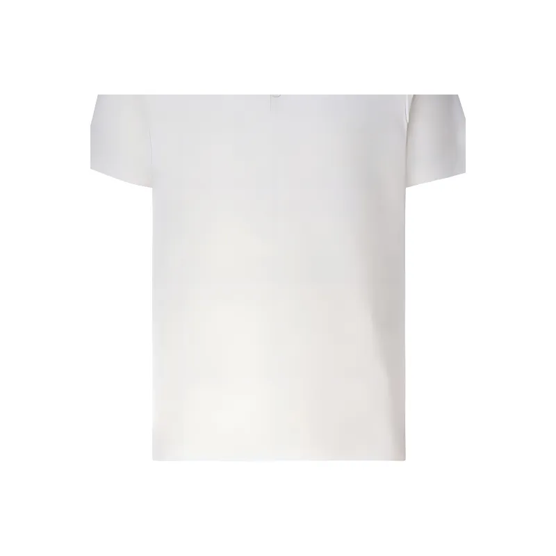 FENDI Short Sleeved Straight Hem Polo Shirt-4