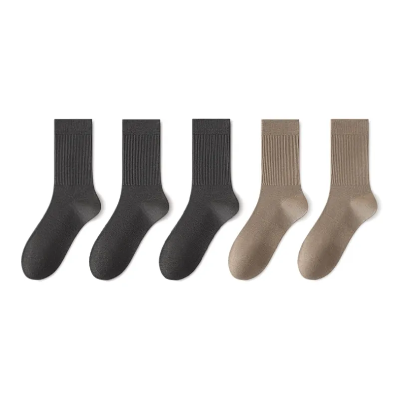 LUOLIAN Mid Calf Socks Men's 5 Pack-6