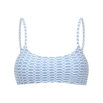 YUKARI SWIM Bikini Women's Blue White
