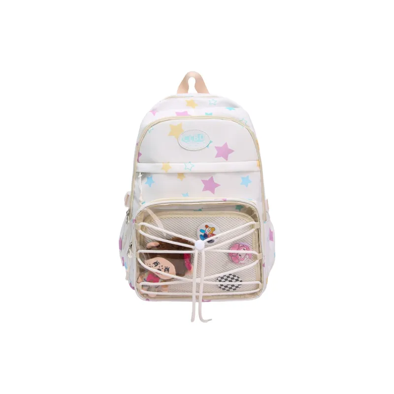 Travel Nylon Backpack Unisex Multicolor-8