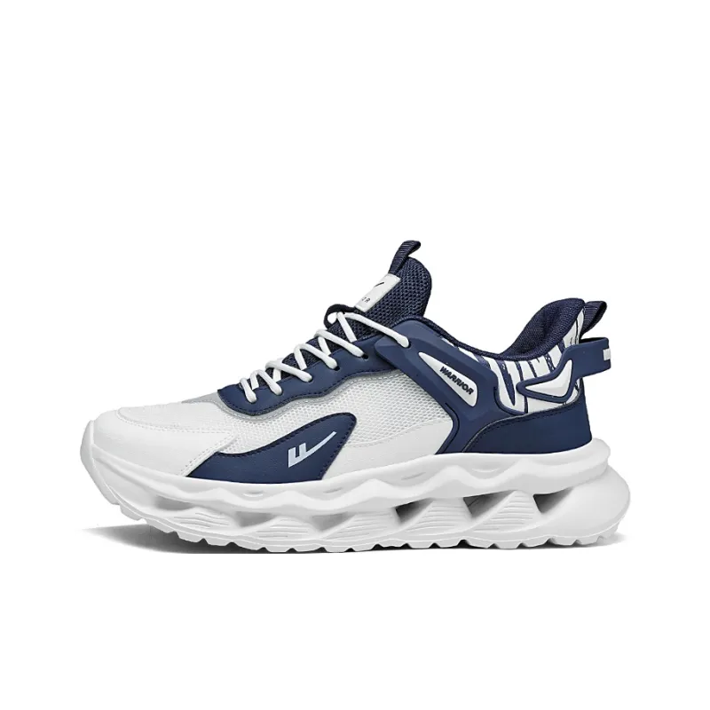 Warrior Shock Absorbers With Slip Resistant And Abrasion Resistant Properties Low Top Chunky Sneakers Men's-14