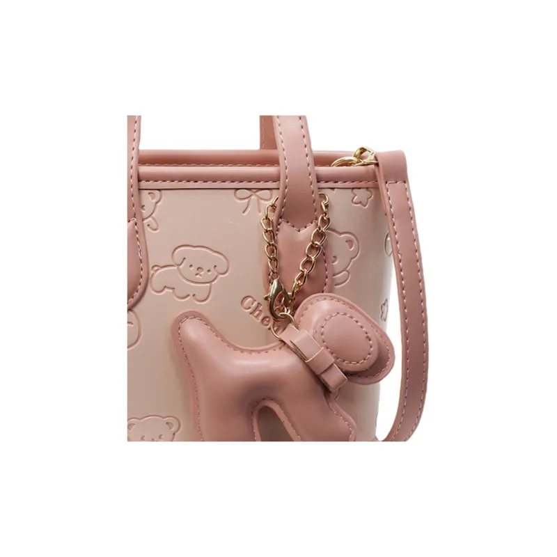 ResNonverba PU One Shoulder Handbag Regular Women's Multicolor-5