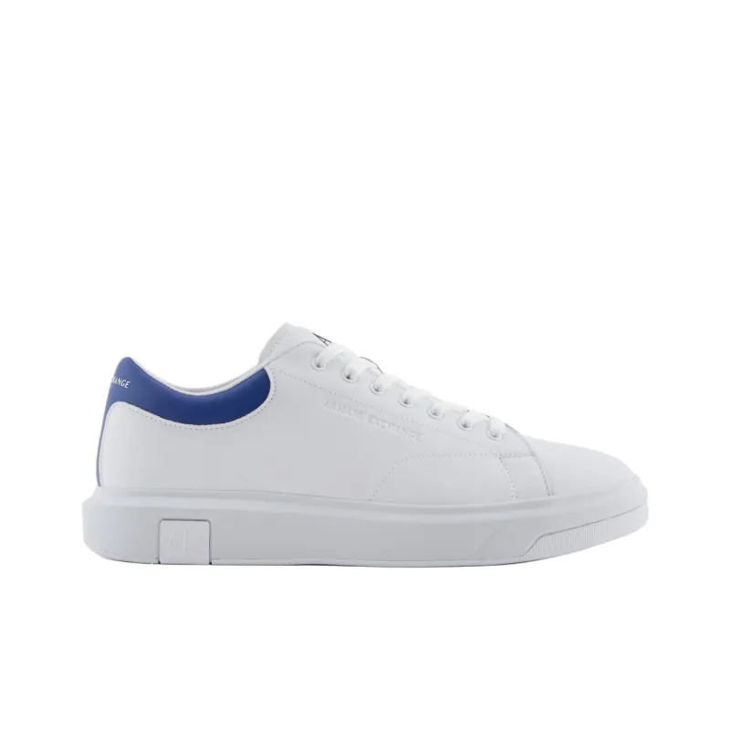 ARMANI EXCHANGEAE Low Top Skateboard Shoes Men's Blue-1