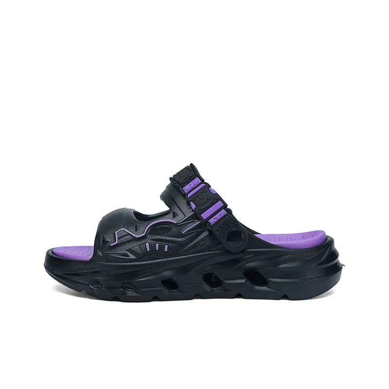 HACKBUTEER Beach Sandals Men Gray/Green/Beige/Brown/Black/Purple-6