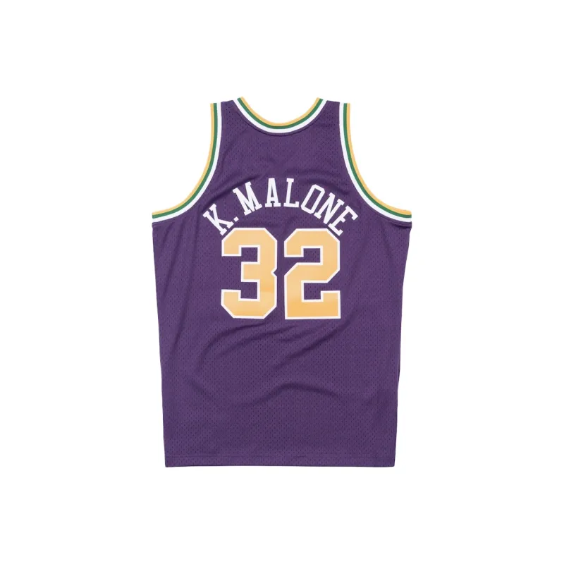 Mitchell & Ness Utah Jazz 1991 92 Karl Malone Swingman Jersey-1