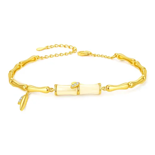 ZSY Hetian Jade Bracelets Pale Greenish White Jade Women's