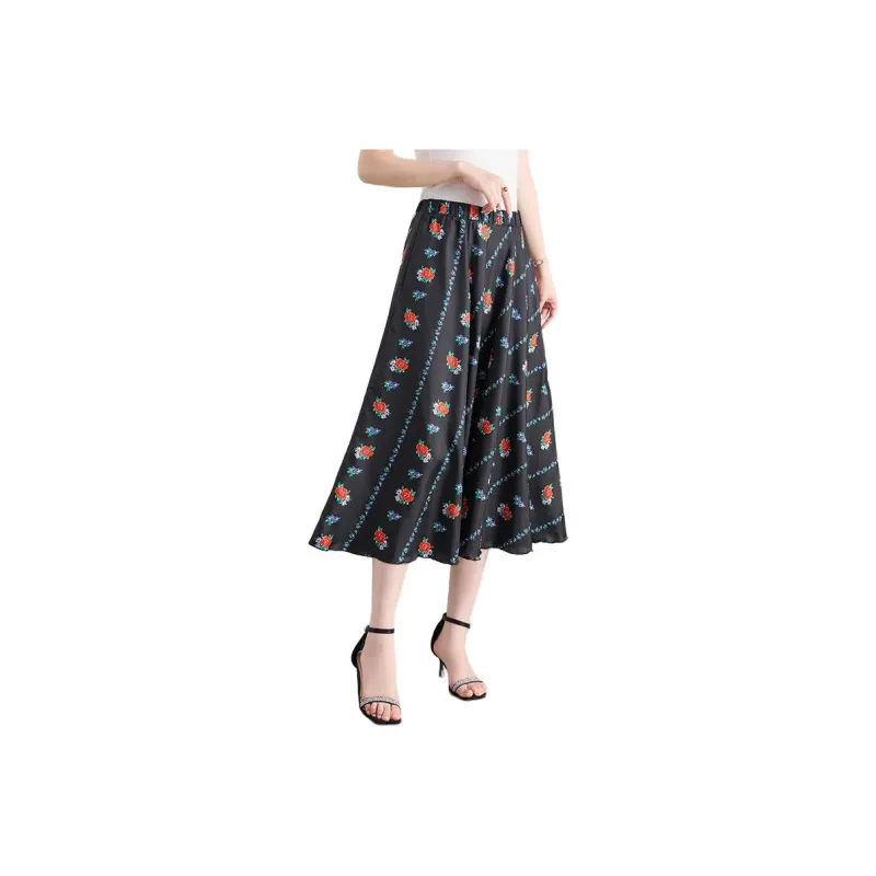 Yi Mengyuan Casual Long Skirt Women's-0