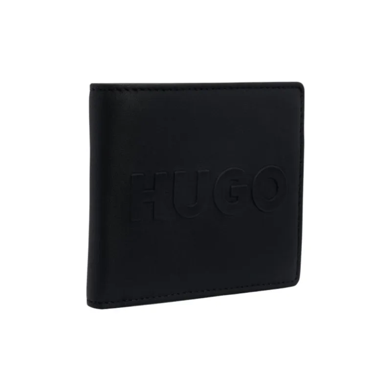 HUGO BOSS Sheepskin Wallet Men's Black-1