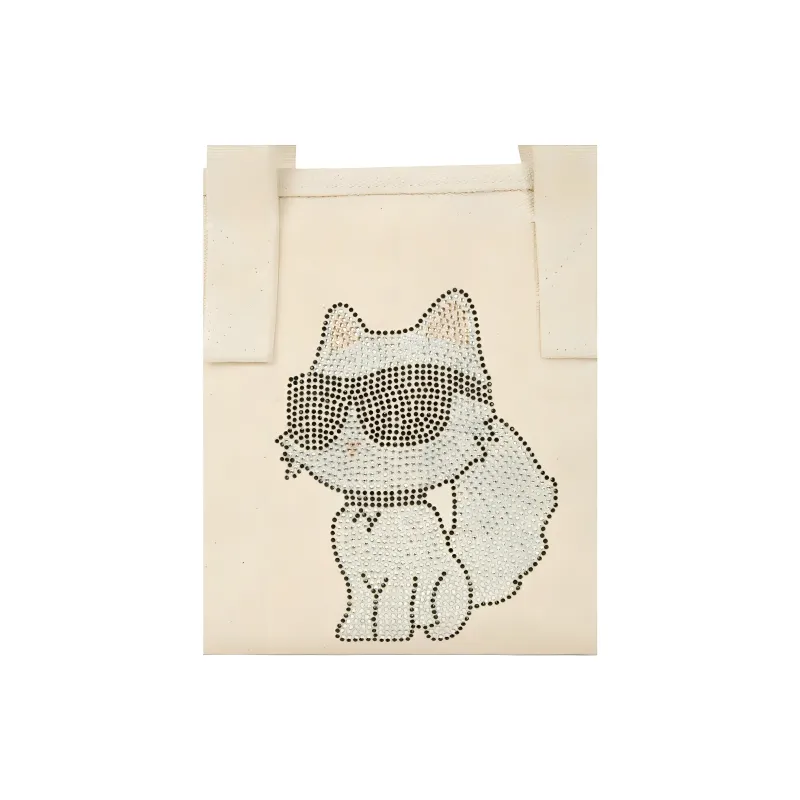 KARL LAGERFELD / Karl Lagerfeld Jeans Ikon Choupette motif Tote Bag-2