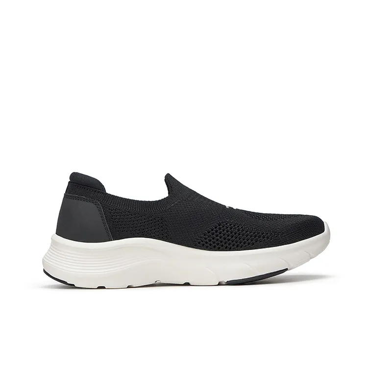 ZULIZ Elderly Shoes Men's Casual Shoes Men's Black-1