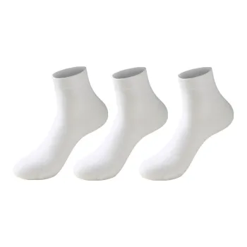 H YXIANG Mid Calf Socks Men's 3 Pack