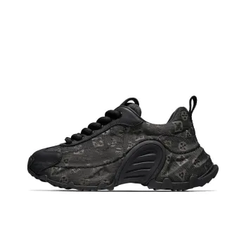 SALAXI Cushioning Abrasion Resistant Lightweight Height Increasing Mat Low Top Chunky Sneakers Unisex