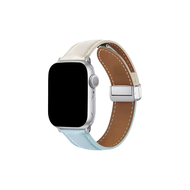 KVZUVUU Apple Compatibility Watch Band Leather-13