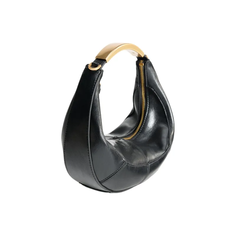 ZARA Polyurethane Handbag Women's Black-1