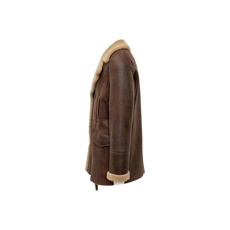 SALVATORE SANTORO Leather Jacket Men's Brown-2