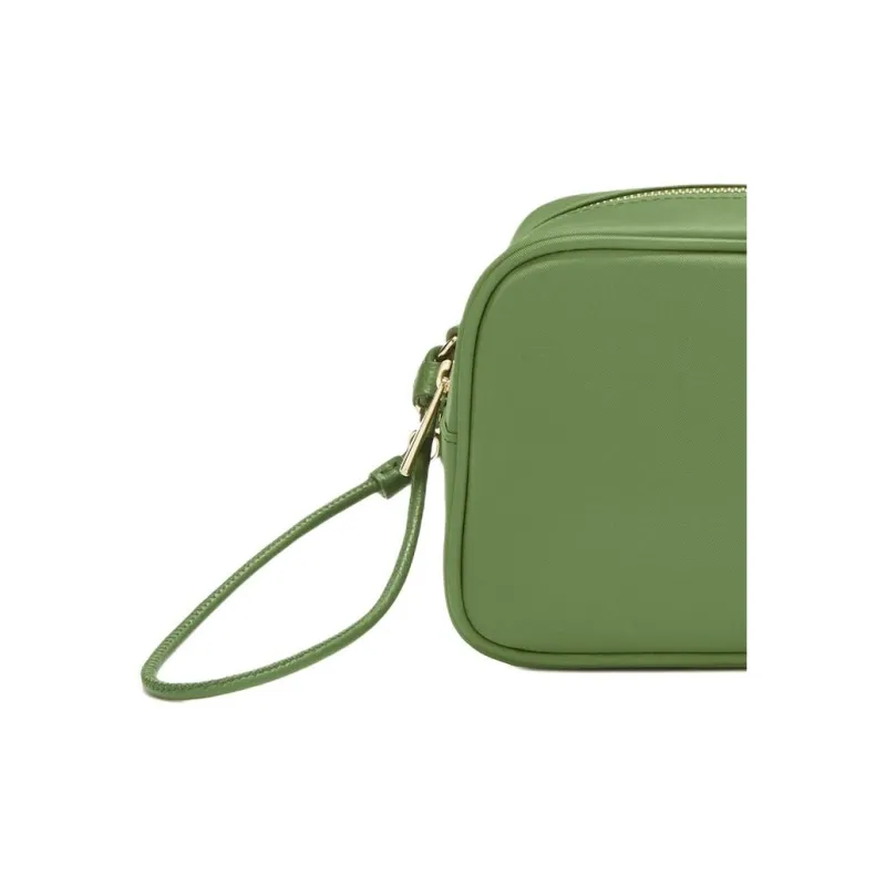 Furla Nylon Clutch Makeup Bag Extra Large Women's Ivy Green-3
