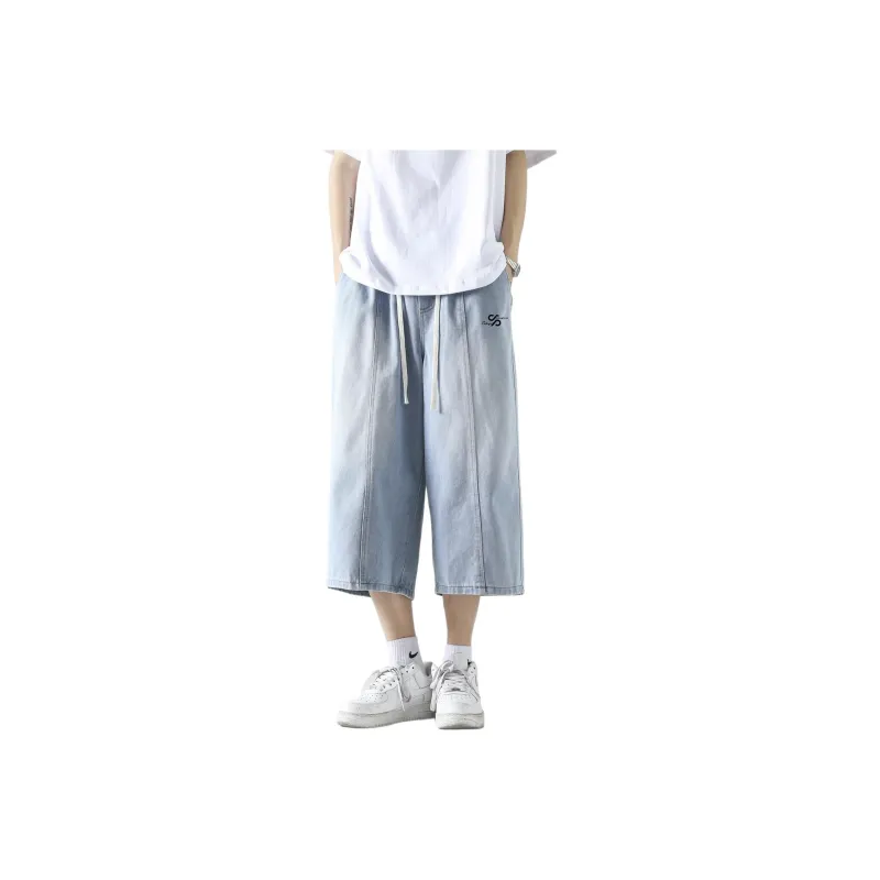 Colorful Creations Denim Shorts Unisex-3