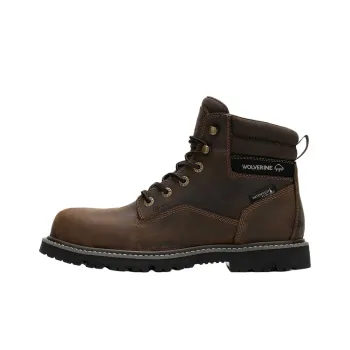 WOLVERINE Abrasion Resistant Short Outdoor Boots Men's Brown