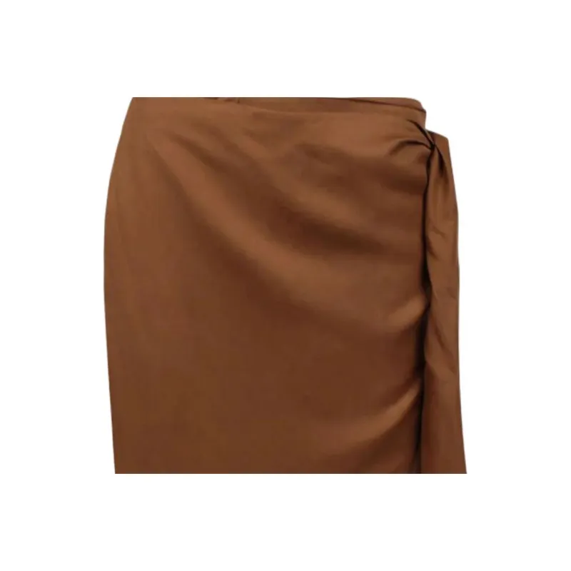 MaxMara Casual Long Skirts Women's Brown-2