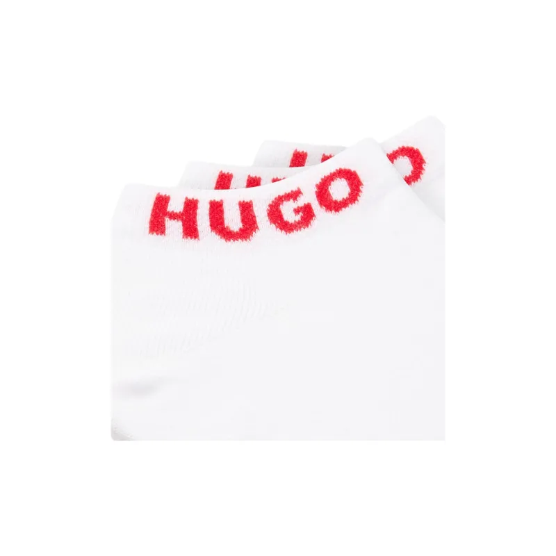 HUGO BOSS Ankle Socks Women's 3 Pack White-1