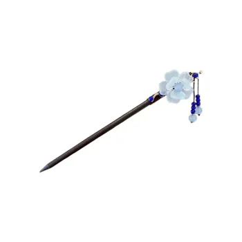 Pink Empress Wooden Hairpins Women's