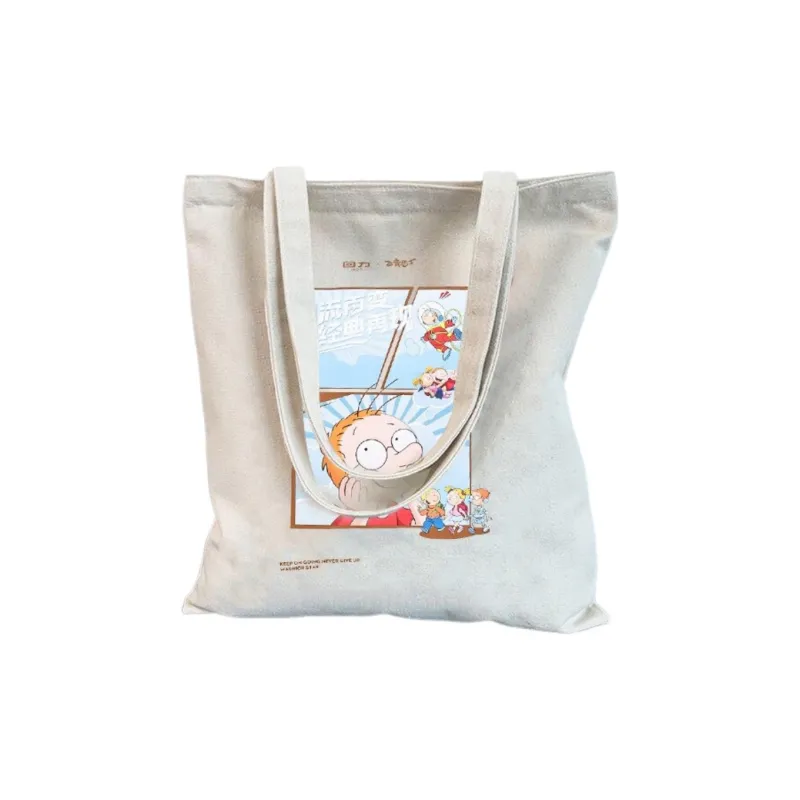 Warrior Canvas Bag Unisex Beige-0