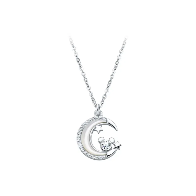 Disney Magic Colors Series S925 Silver Necklaces Women's-0