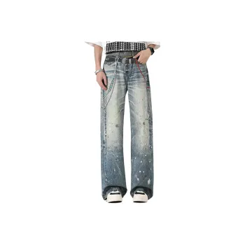R.super Jeans Unisex Blue