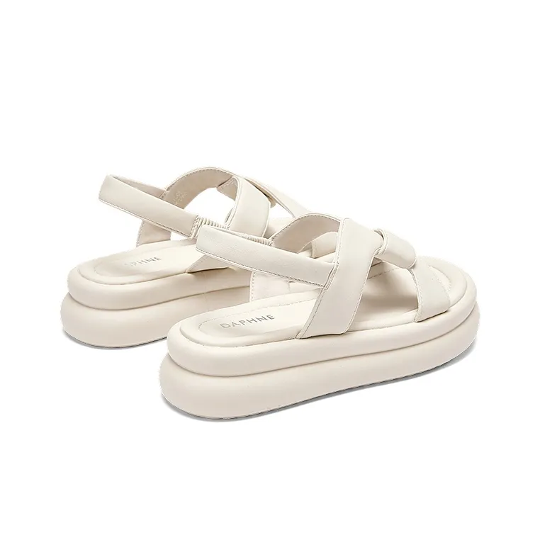 DAPHNE Beach Sandals Women's Ecru-7
