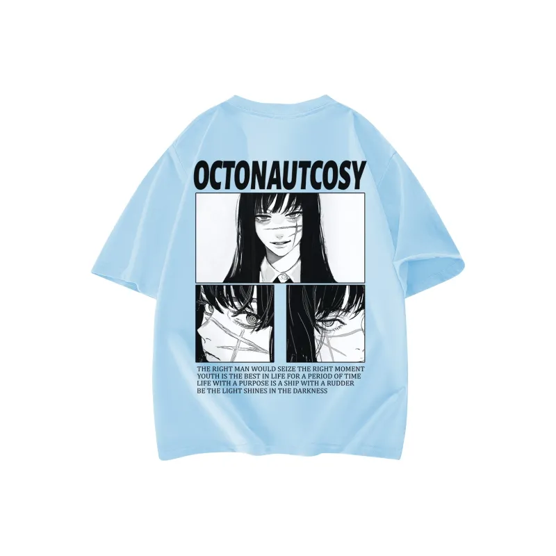 Small Columns Under The Sea T Shirt Unisex-16